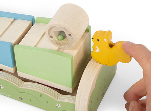 Bigjigs Toys Squirrel Ramp Sorter-3