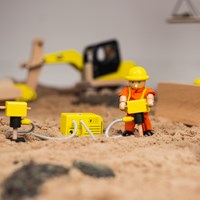 Tidlo jouet de construction en bois - set de chantier pour enfants-2