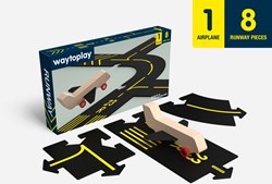 Waytoplay jouet aéroport - Set aéroport flexible pour enfants