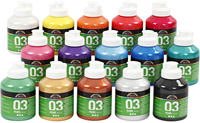Creativ Company CC Kids Metallic Acrylverf Set 15x500 ml