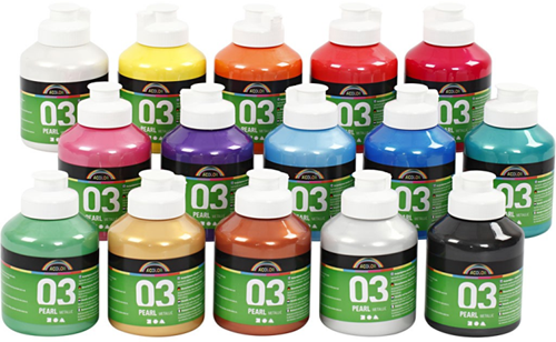 Creativ Company CC Kids Metallic Acrylverf Set 15x500 ml