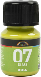 Creativ Company peinture sur verre kiwi vert 30ml pour verre et porcelaine