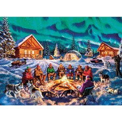 Gibsons puzzle Aurores boréales - puzzle 1000 pièces adultes