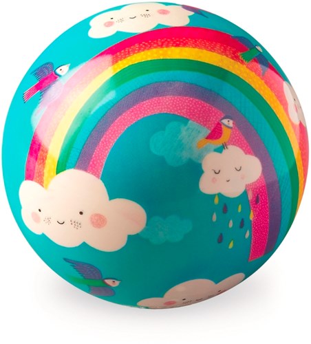 Crocodile Creek ballon de jeu rêves arc-en-ciel 11 cm jouet coloré