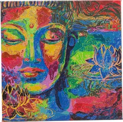 Craft Buddy kit peinture par numéros Bouddha 30x30cm toile acrylique