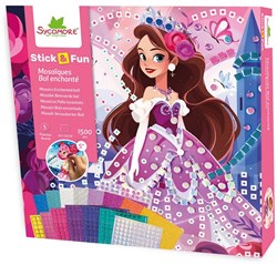 Sycomore jouet mosaïque Stick'N Fun Ball enchanté activité créative