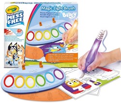 Crayola -  Color Wonder - Magic Light-Up Brush - Bluey