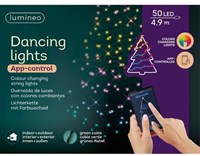Lumineo guirlande de Noël LED contrôle app 50 lumières extérieur bluetooth