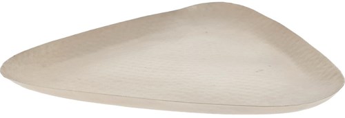 Home & Styling plateau métal beige accessoire de table rond 150 cm