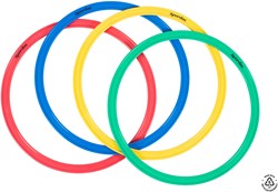 Spordas cerceaux plats durables lot de 4 pour jeux extérieurs
