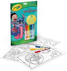Crayola livre de coloriage Lilo & Stitch - Jouet créatif plaisir à colorier