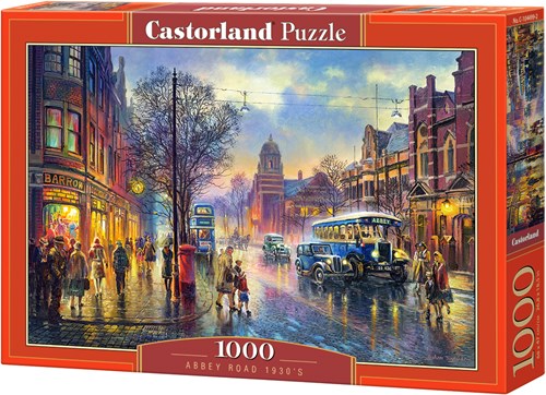 Castorland puzzle Abbey Road 1930's - 1000 pièces vintage-2
