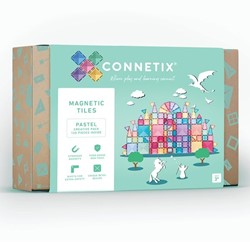Connetix Magnetische tegels Pastel Creatief 120 stuks