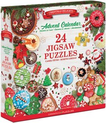 Eurographics calendrier de l'Avent puzzle Noël - 24 puzzles - 50 pièces
