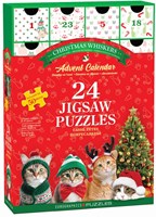 Eurographics calendrier de l'Avent puzzle chats Noël 1200 pièces