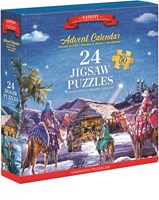Eurographics calendrier de l'Avent puzzle crèche - 24 x 50 pièces-2