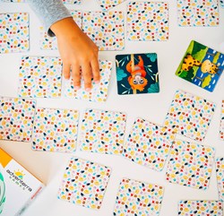 Adventerra Games jeu de mémoire éducatif animaux menacés - jeu mémo