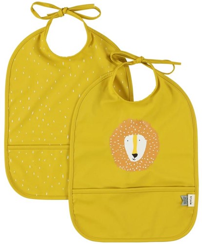 Lot de 2 bavoirs imperméables Trixie - Mr. Lion