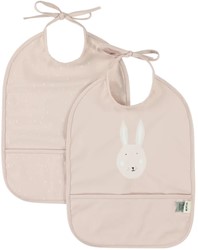 Lot de 2 bavoirs imperméables Trixie - Mme Lapin