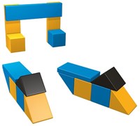 Ainstein jouet magnétique Harbor world coffret de construction - jouet éducatif-3