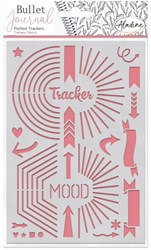 Aladine pochoir Bullet Journal A5 mood tracker créatif