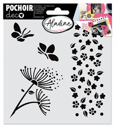 Aladine Aladine Deco Sjabloon 15x15 cm Natuur