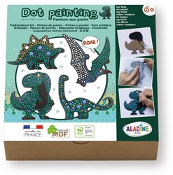 Aladine Dot Painting Set - Kit de peinture dinosaure pour enfants