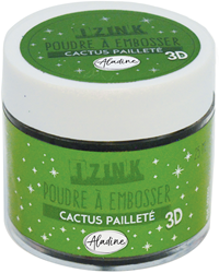 Aladine Aladine Embossing Poeder 25 ml Cactus Glitter