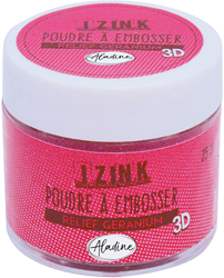 Aladine Aladine Embossing Poeder 25 ml Geranium