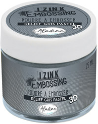 Aladine Aladine Embossing Poeder 25 ml Pastel Grey