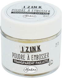Aladine Aladine Embossing Poeder 25 ml Transparant Glitter