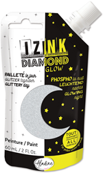 Aladine Aladine Izink Diamond Glow 60 ml Zilver