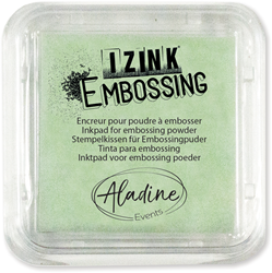 Aladine encreur embossing 8x8 cm large pour papier et tampons