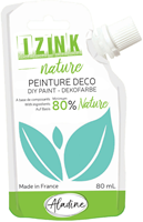 Aladine gouache Izink Nature 80 ml vert aqua écologique