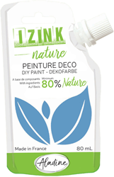 Aladine Aladine Izink Nature Decoverf 80 ml Azuurblauw