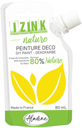 Aladine Aladine Izink Nature Decoverf 80 ml Geel