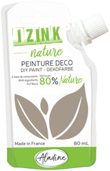 Aladine Aladine Izink Nature Decoverf 80 ml Grijsbruin