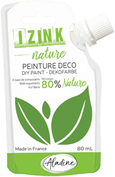 Aladine gouache Izink Nature 80 ml vert écologique