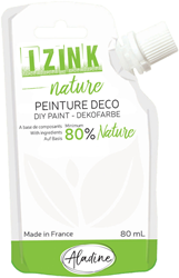 Aladine Aladine Izink Nature Decoverf 80 ml Wit