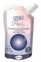 Aladine peinture nacrée bleue - peinture créative 80 ml