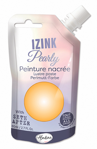 Aladine peinture nacrée or 80 ml - peinture créative loisirs