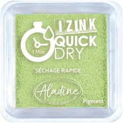Aladine encreur séchage rapide 5x5 cm vert anis pour loisirs créatifs