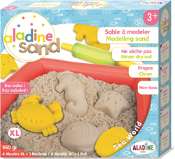 Aladine Aladine Zand Klei Set Zeedieren