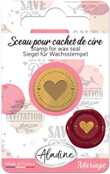 Aladine sceau cire à cacheter cœur - kit créatif pour enfants