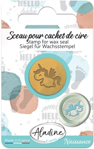 Aladine sceau cire licorne - kit créatif pour enfants