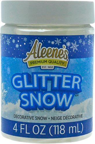 Aleene's Colle neige pailletée 118 ml pour créations hivernales