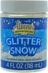 Aleene's Colle neige pailletée 118 ml pour créations hivernales