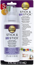 Aleene's colle - Stick & Restick colle temporaire loisirs créatifs 118 ml