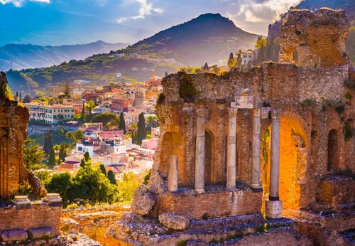 Alipson Puzzle Antikes Theater von Taormina - 1000 Teile