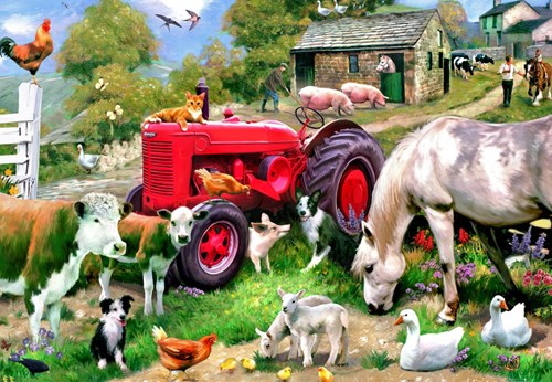 Alipson Puzzle At the Farm - 1000 Teile